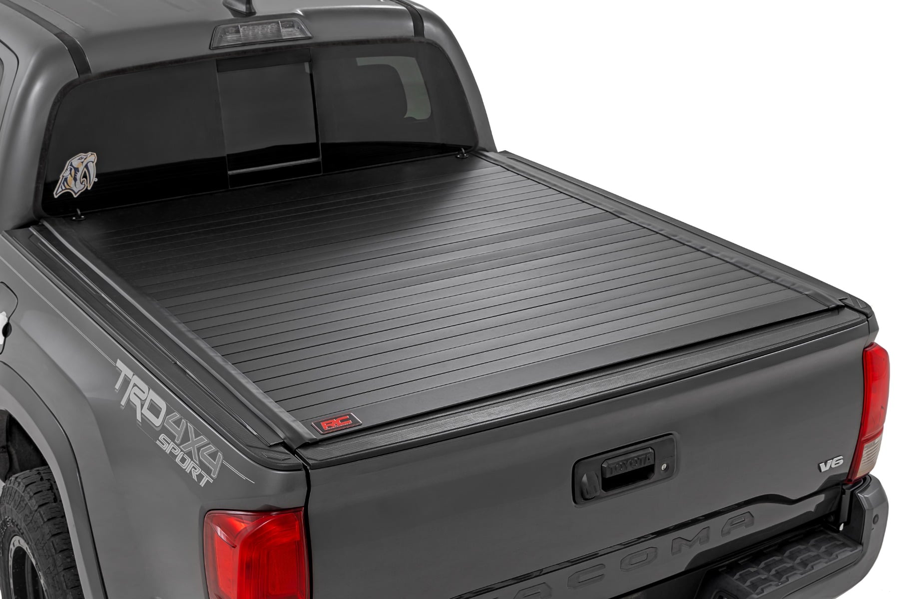 Rough Country Hard Roll Up Bed Cover 5β² Bed Toyota Tacoma 2WD/4WD (2016-2023)