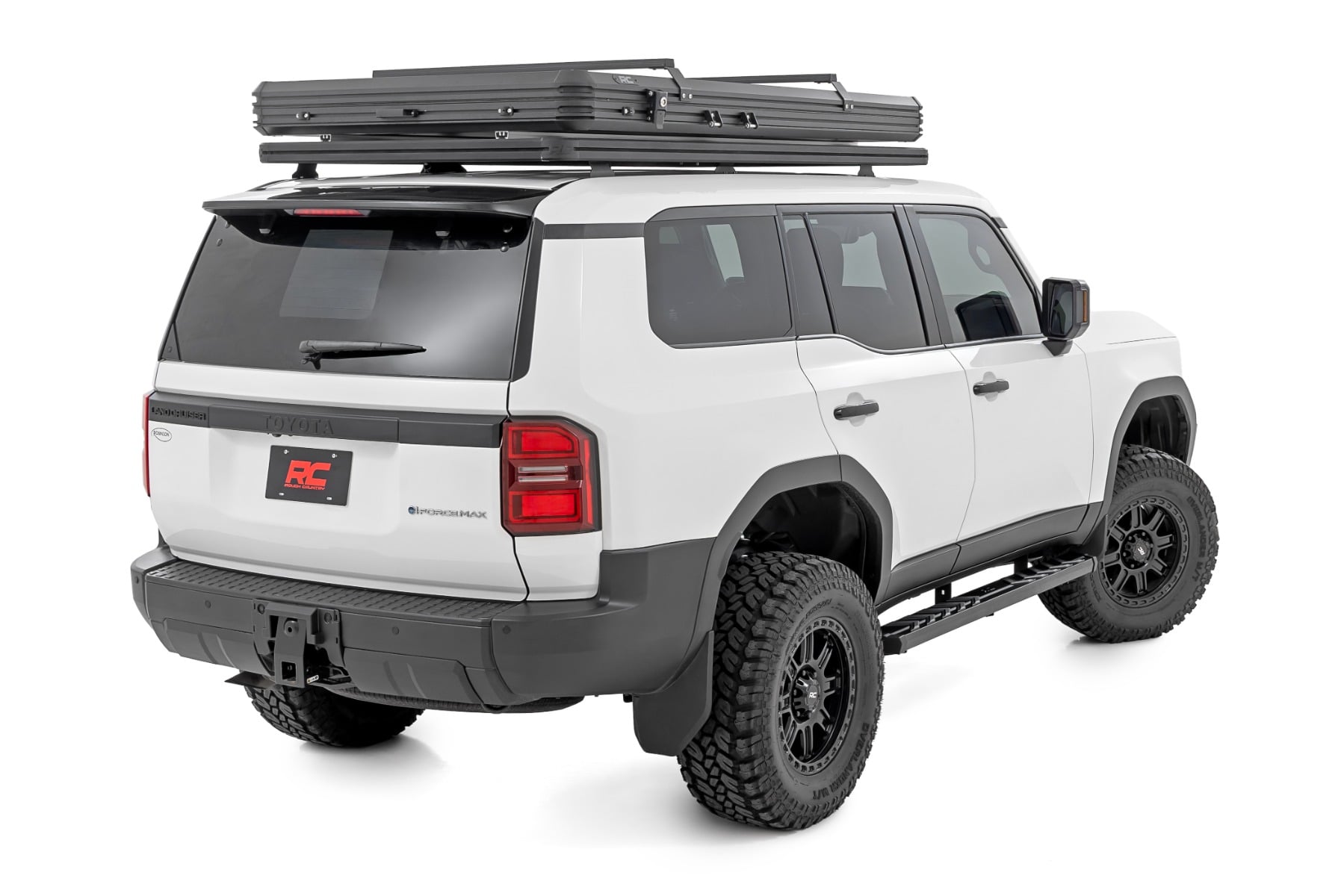 Rough Country BA2 Running Boards Side Step Bars Toyota Land Cruiser 4WD (2024-2026)