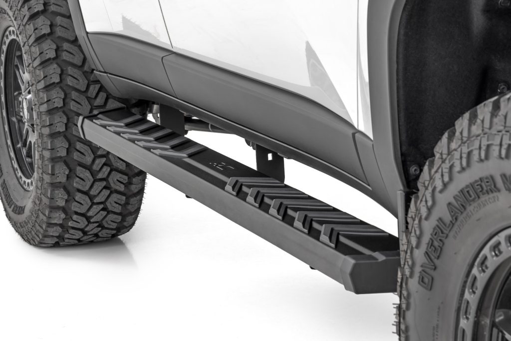Rough Country BA2 Running Boards Side Step Bars Toyota Land Cruiser 4WD (2024-2026)