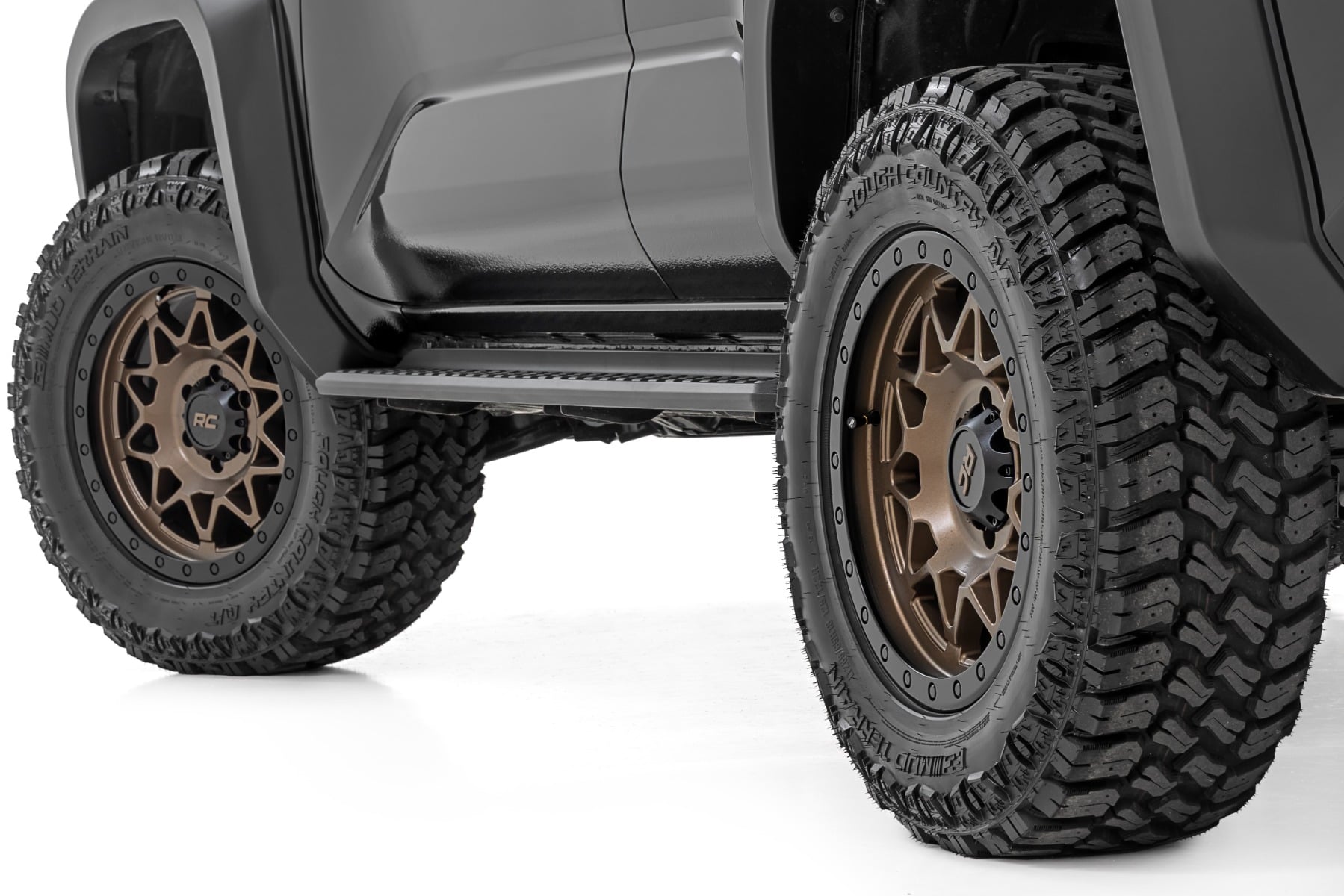 Rough Country 78 Series Wheel Simulated Beadlock Bronze/Black 17x8.5 5x4.5 +0mm