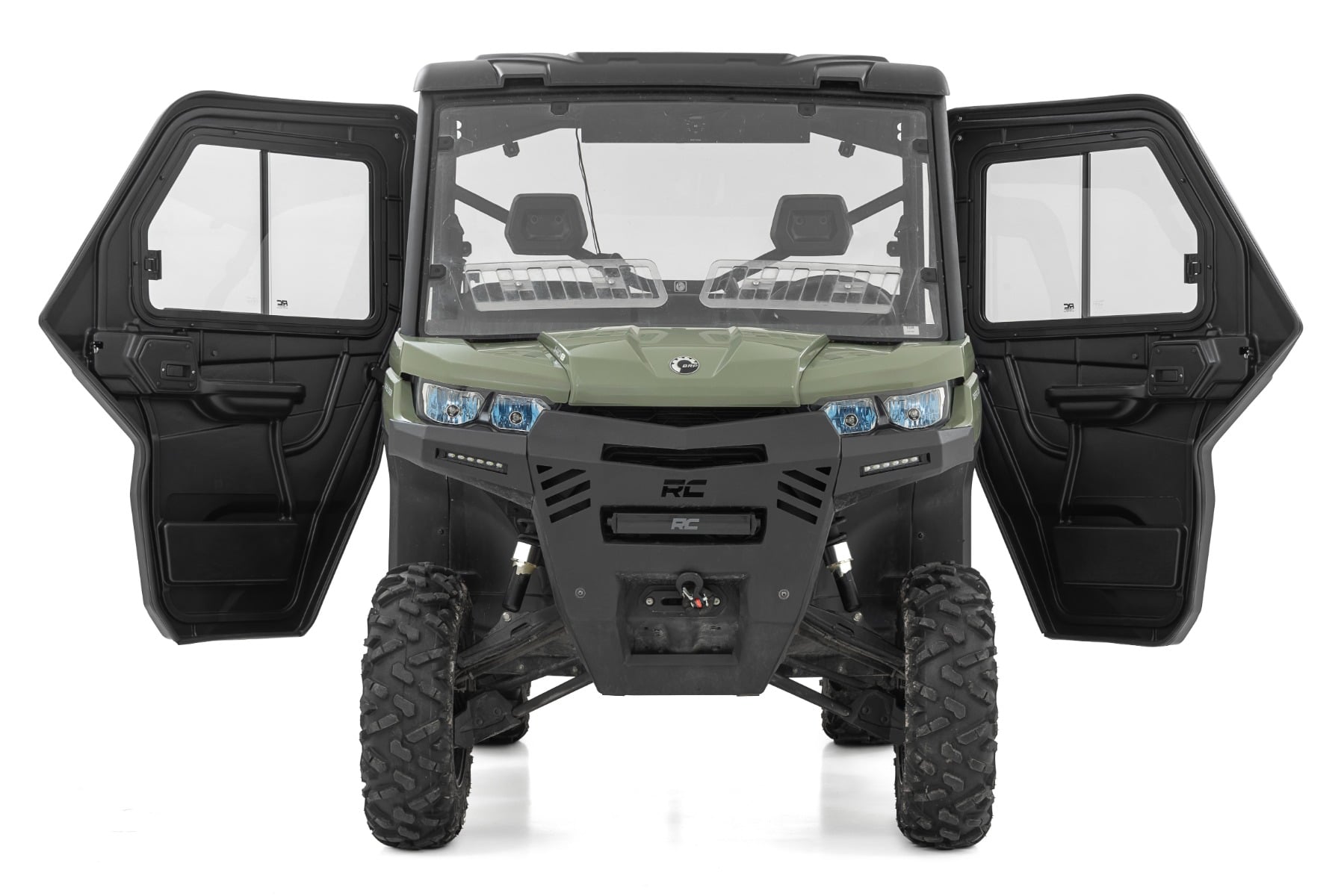Rough Country UTV Side Doors 2 Seater Can-Am Defender HD 5/HD 7/HD 8/HD 9/HD 10
