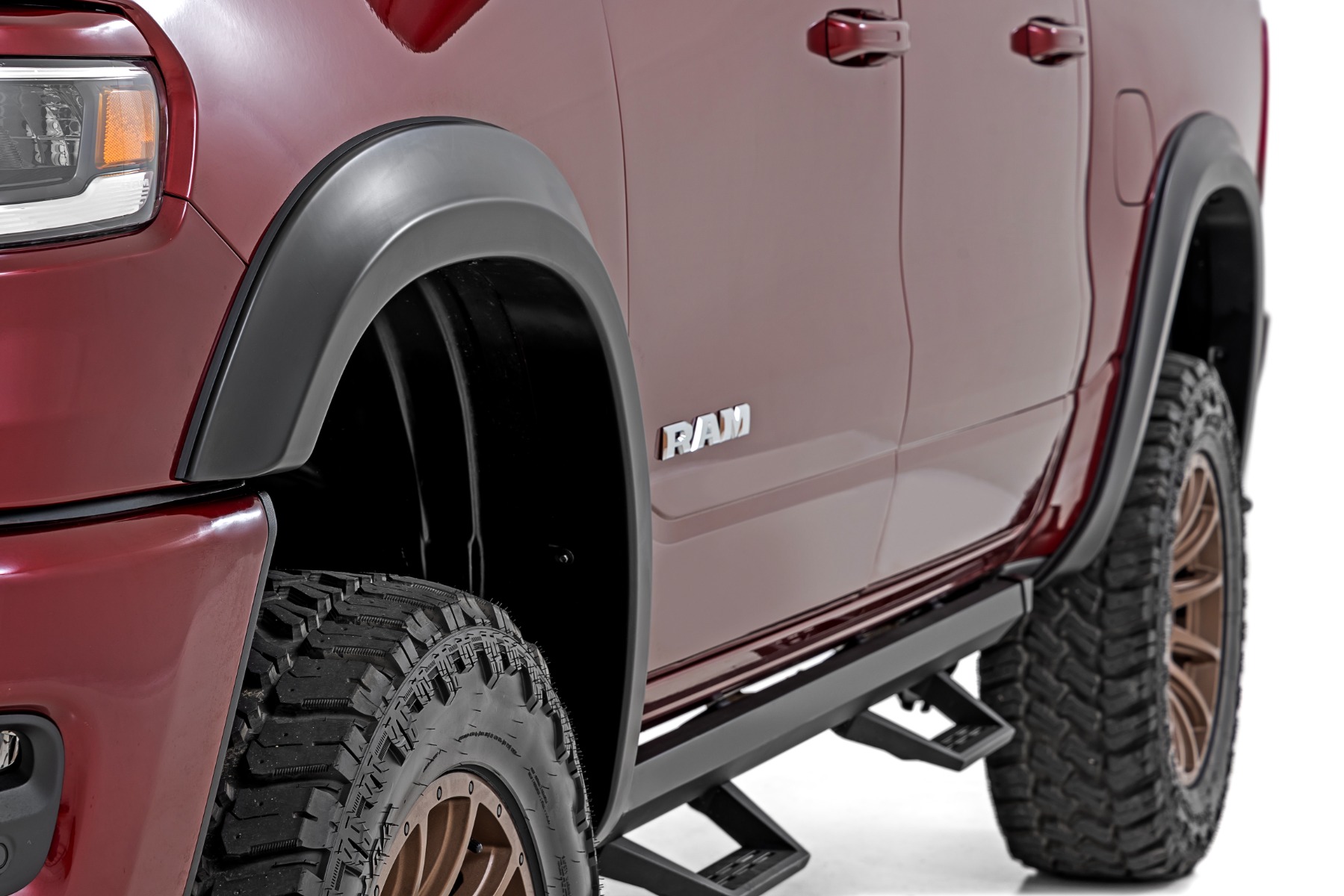 Rough Country Sport Fender Flares PG9 Serrano Green Ram 1500 2WD/4WD (2025-2026)
