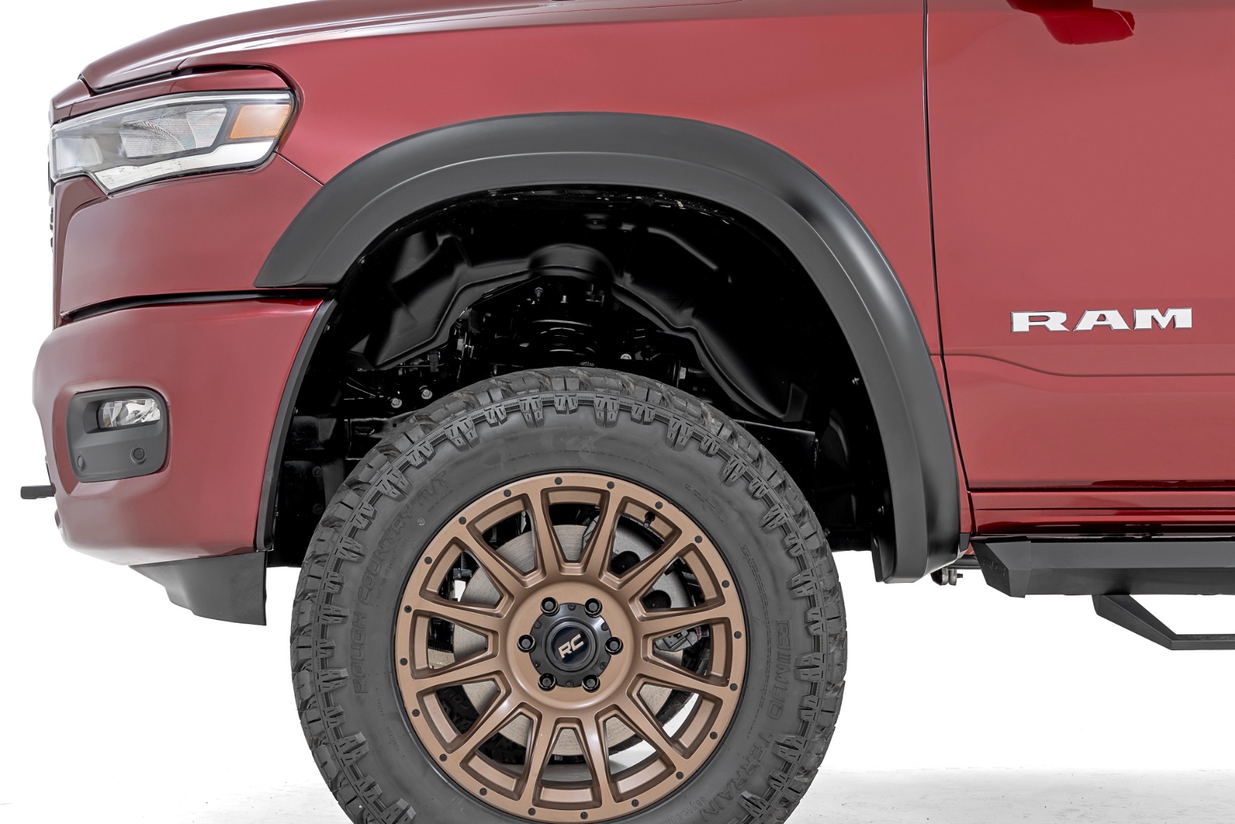 Rough Country Sport Fender Flares PAU Granite Crystal Ram 1500 2WD/4WD (2025-2026)