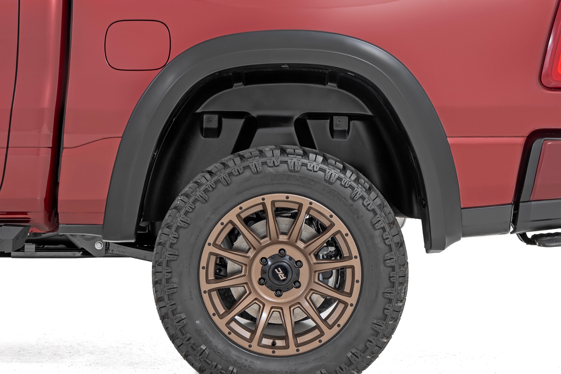 Rough Country Sport Fender Flares PB8 Midnight Blue Ram 1500 2WD/4WD (2025-2026)