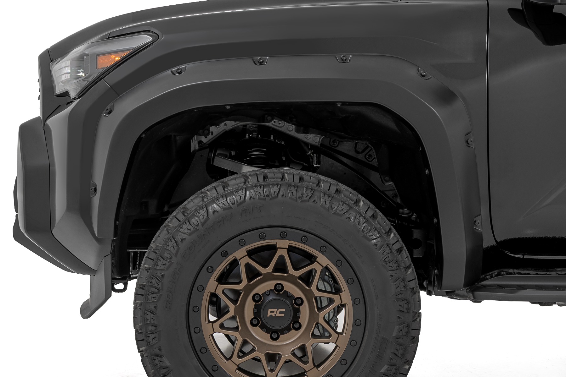 Rough Country Pocket Fender Flares 3U5 Supersonic Red Toyota 4Runner 2WD/4WD (25-26)