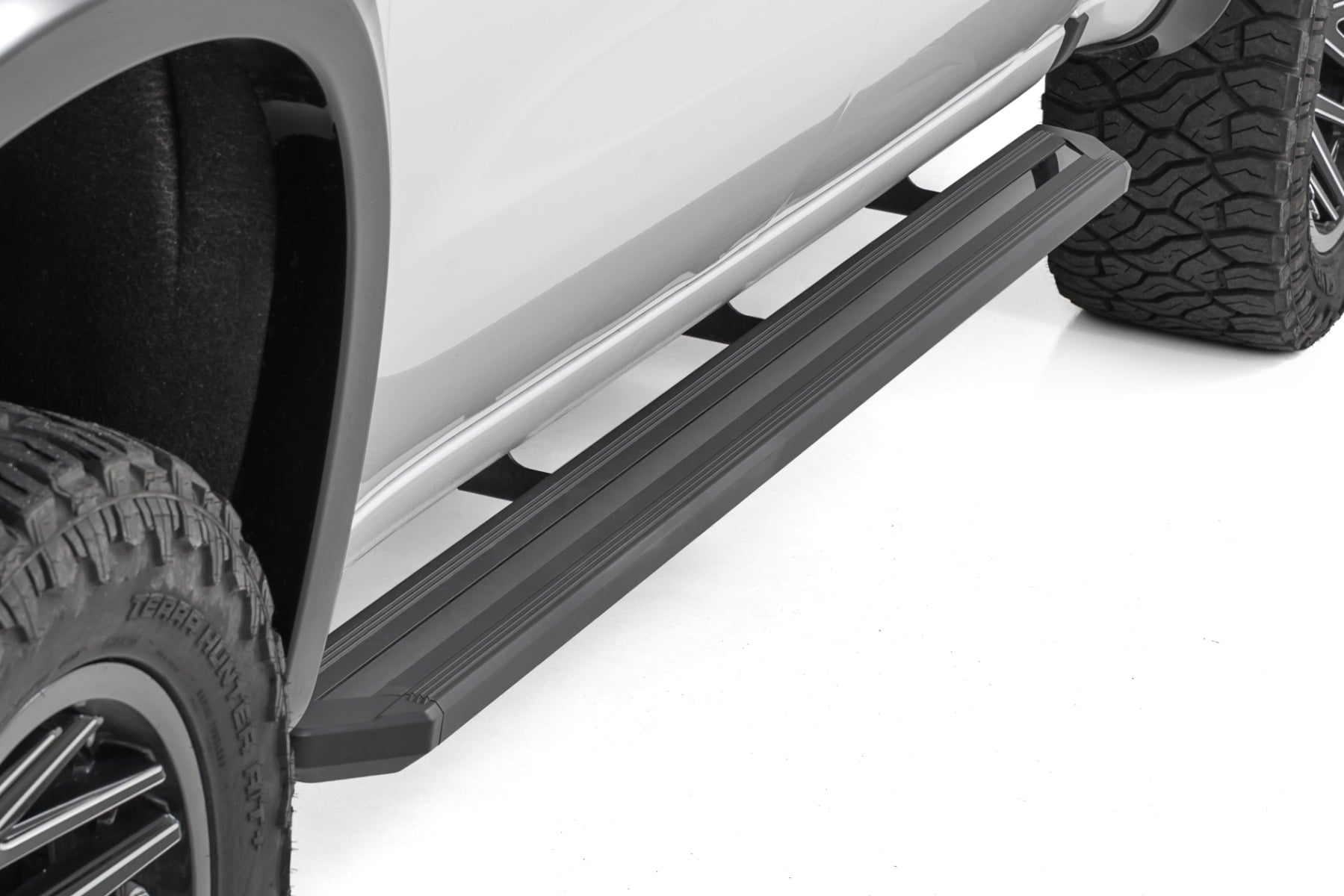 Rough Country Multi-Color LED Running Boards Crew Cab Chevy/GMC 1500/2500HD/3500HD (19-26)
