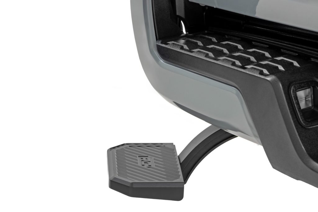 Rough Country Retractable Bed Step Manual Pull Toyota Tacoma 2WD/4WD (2016-2023)