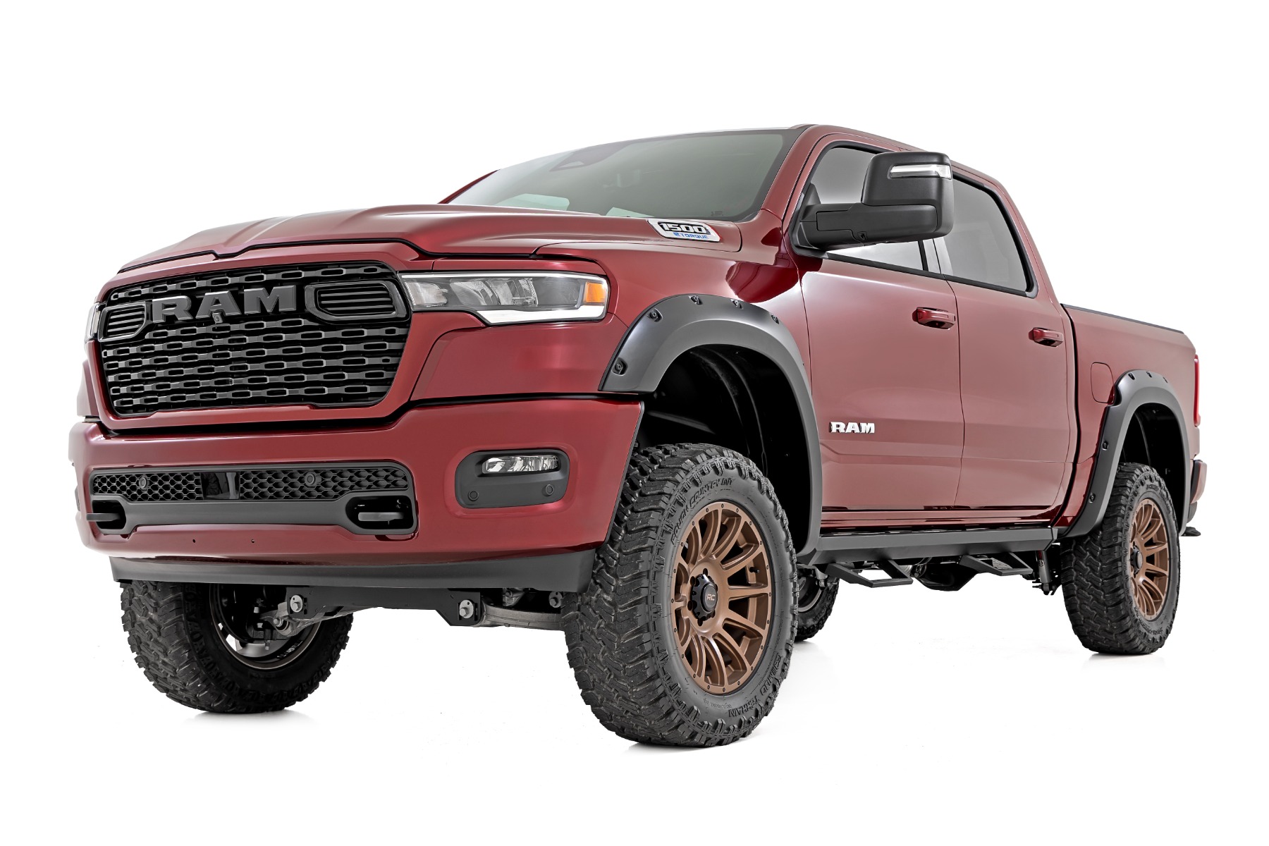 Rough Country Pocket Fender Flares PSE Silver Zynith Ram 1500 2WD/4WD (2025-2026)