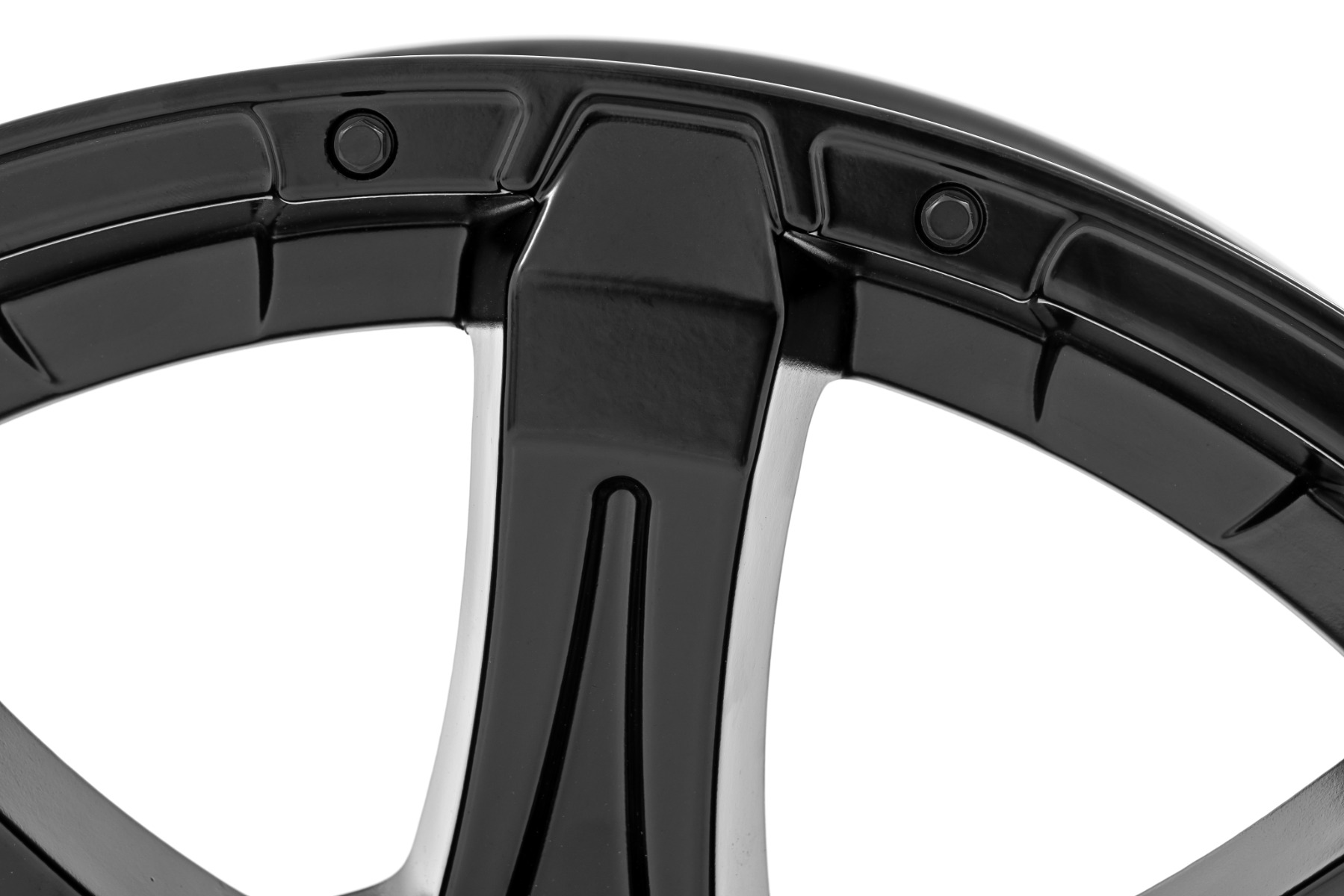 Rough Country 81 Series Wheel One-Piece Semi Gloss Black 20x9 6x135 -12mm