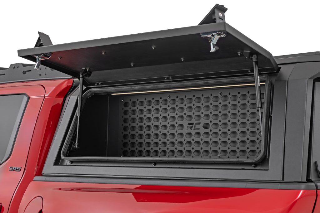 Rough Country Bed Cap Molle Panel Side Storage Bin Drivers Side Toyota Tacoma (24-26)