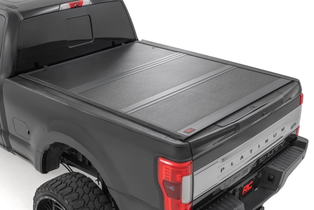 Rough Country Hard Low Profile Bed Cover 6’10” Bed Ford F-250/F-350 Super Duty (17-26)