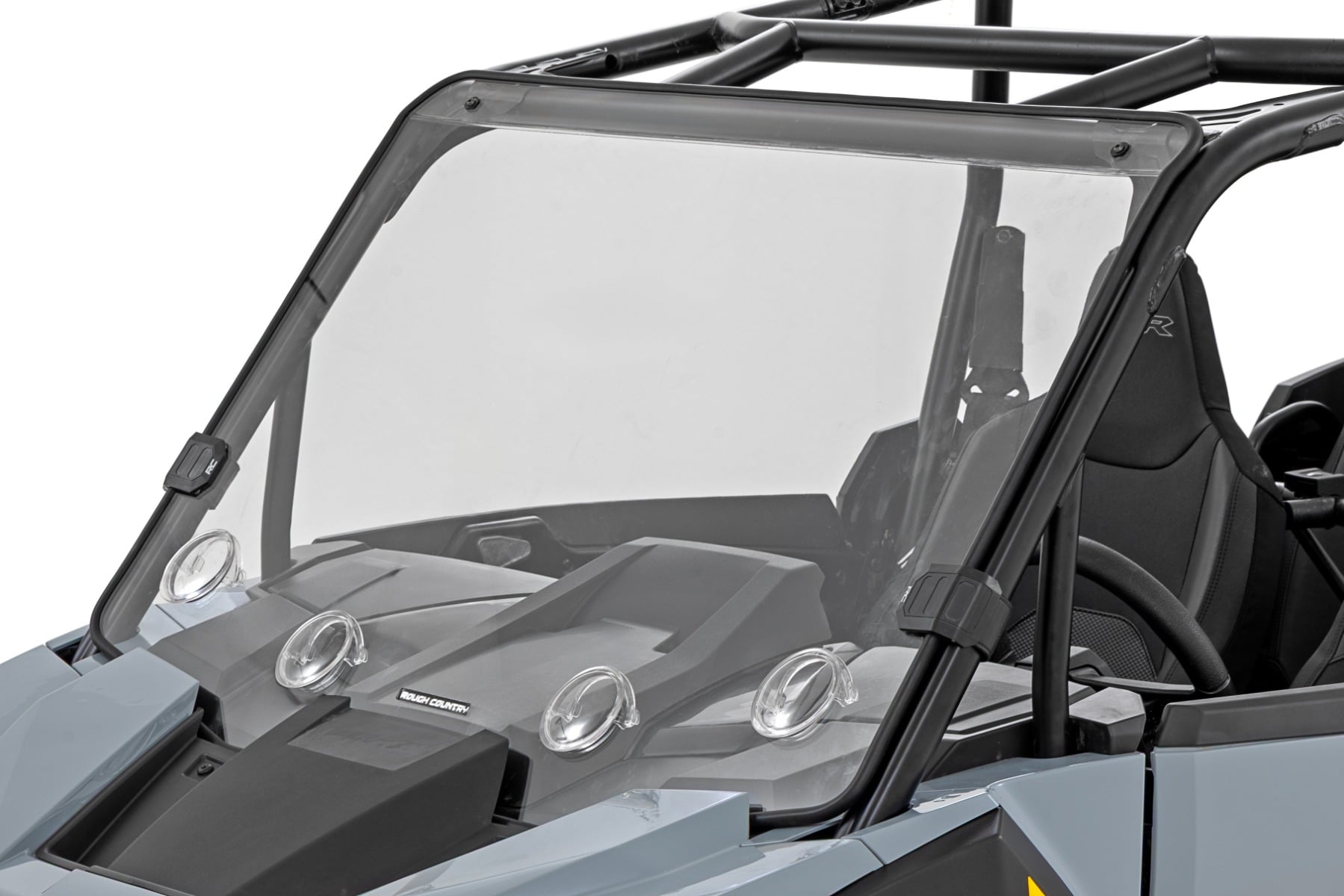 Rough Country Vented Full Windshield Scratch Resistant Polaris RZR XP 4 1000