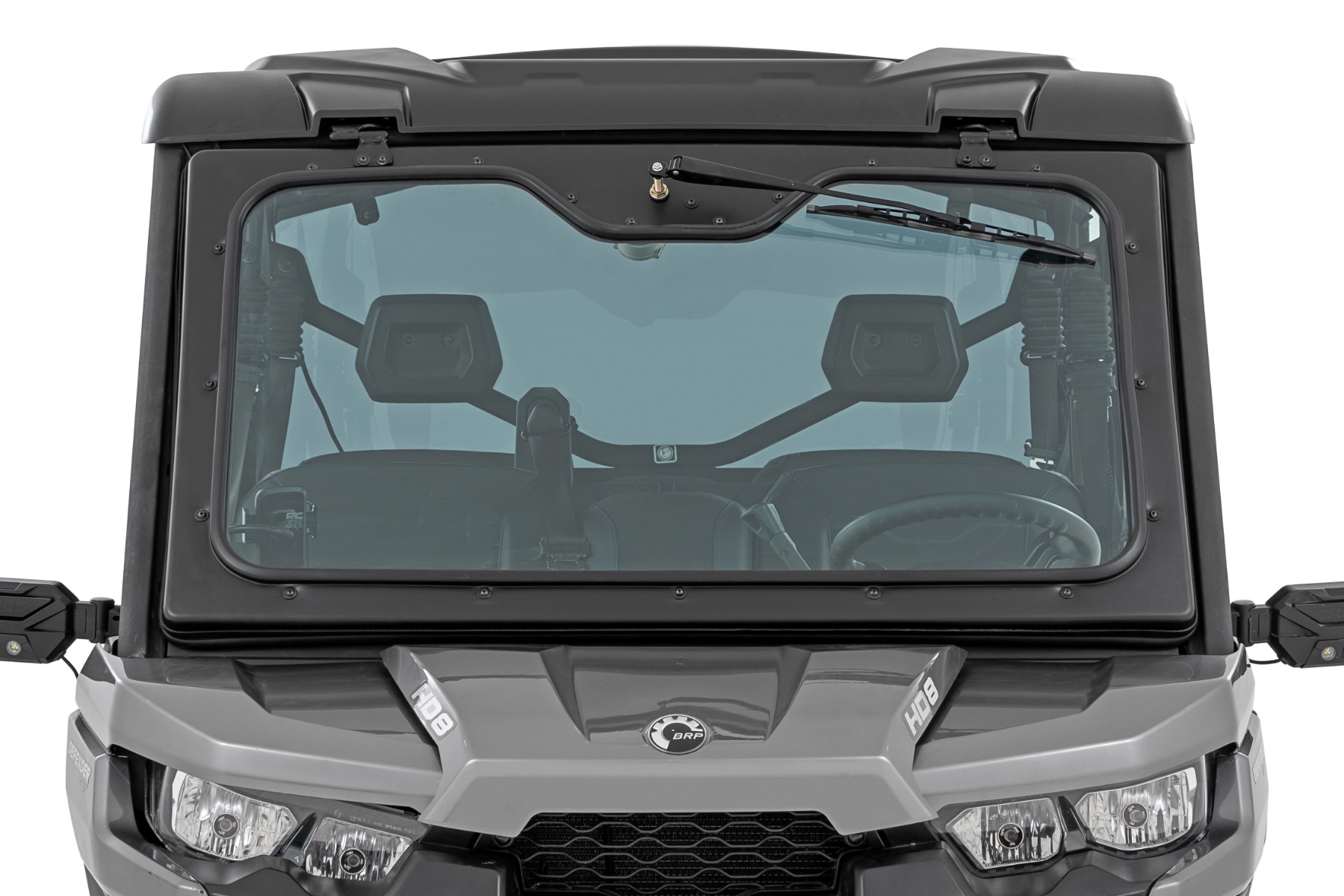 Rough Country Universal UTV Powered Wiper w/Washer Tank 16β³ Blade