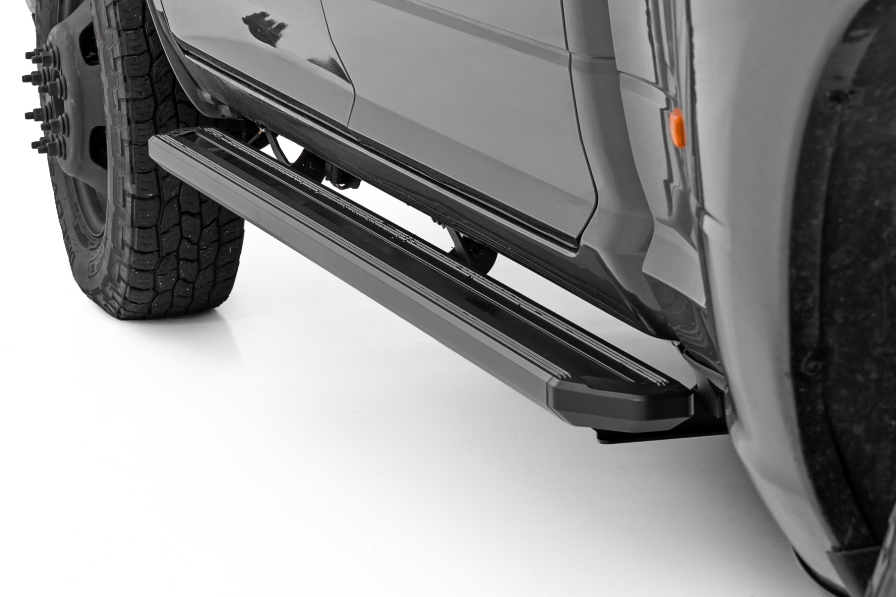 Rough Country Multi-Color LED Running Boards Crew Cab Ram 2500/3500 2WD/4WD (2011-2026)