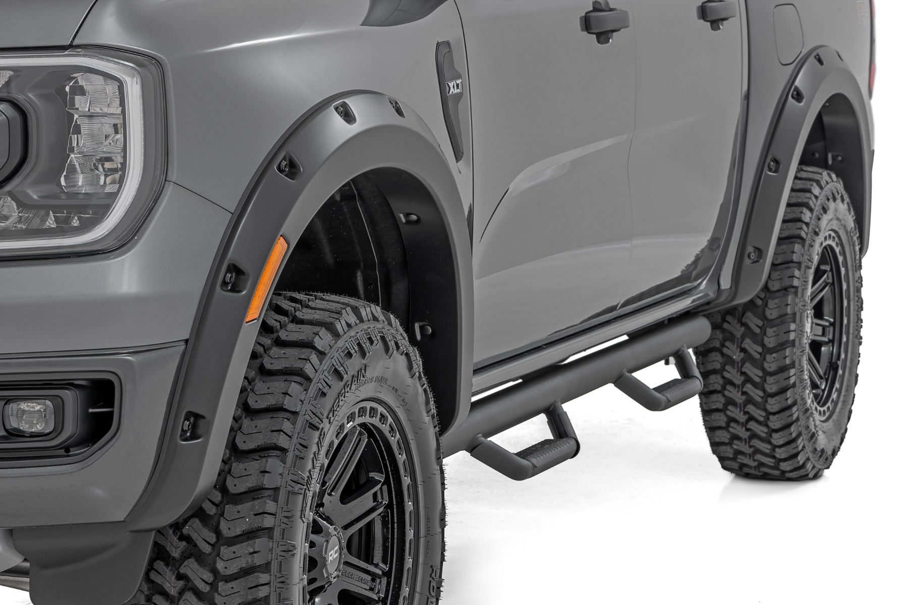 Rough Country Pocket Fender Flares E7 Velocity Blue Ford Ranger 2WD/4WD (2024-2026)