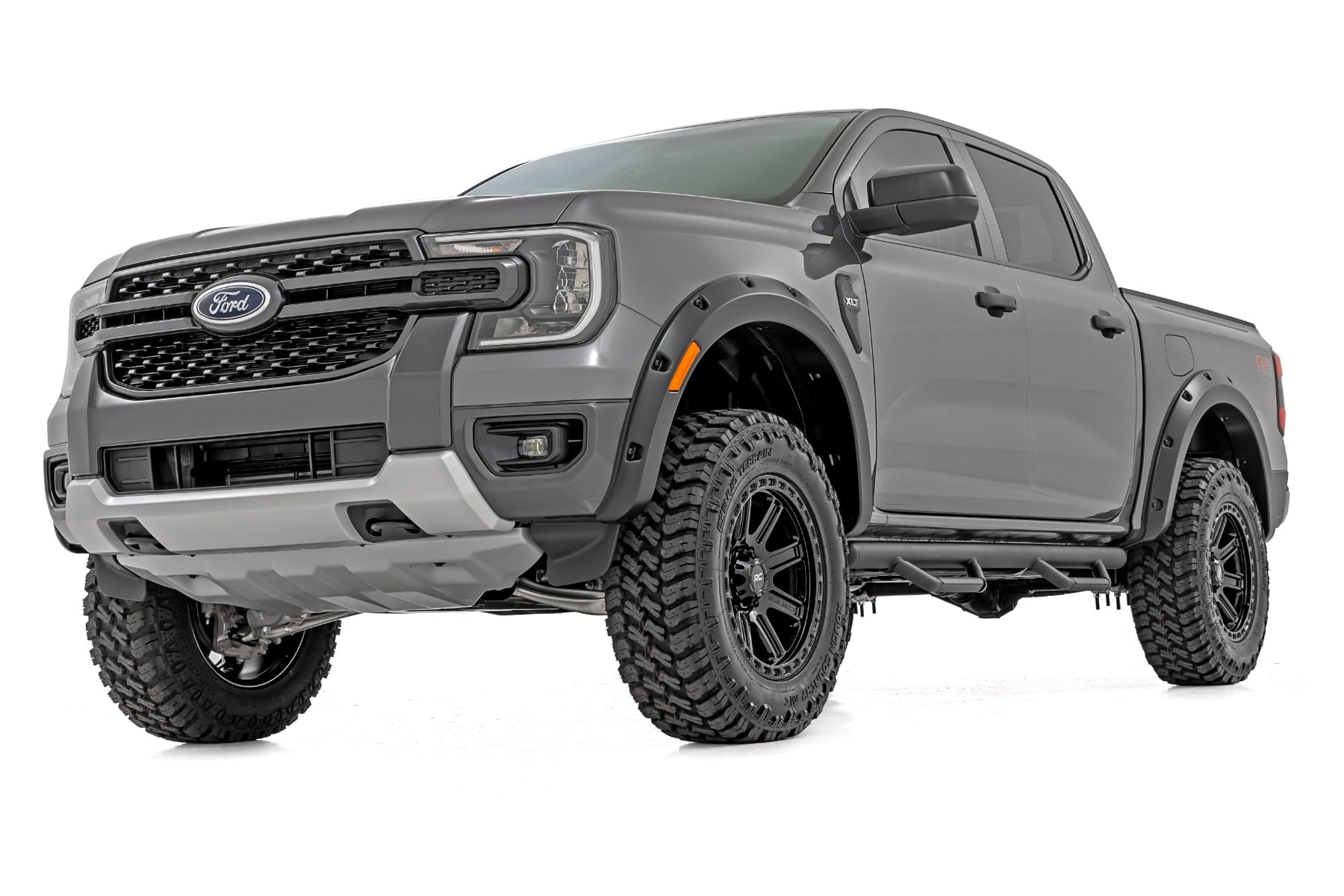 Rough Country 3 Inch Lift Kit N3 Struts Ford Ranger 4WD (2024-2026)