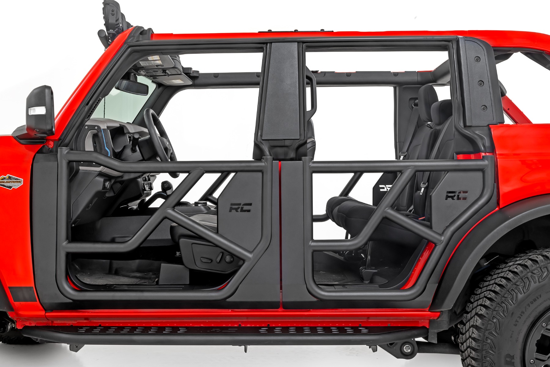 Rough Country Tubular Doors 4 Door Ford Bronco 4WD (2021-2026)