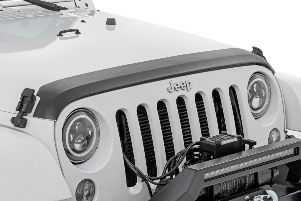 Rough Country Hood Protector Trail Cladding Jeep Wrangler JK/Wrangler Unlimited (07-18)