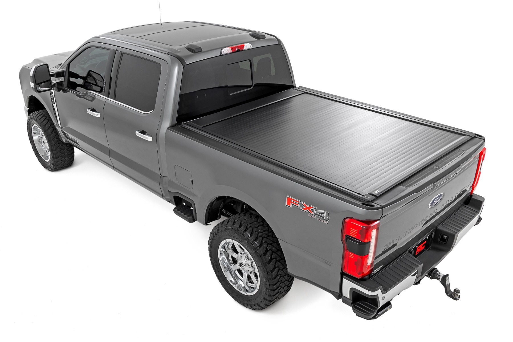 Rough Country Powered Retractable Bed Cover 6β10β Bed Ford F-250/F-350 Super Duty (17-26)