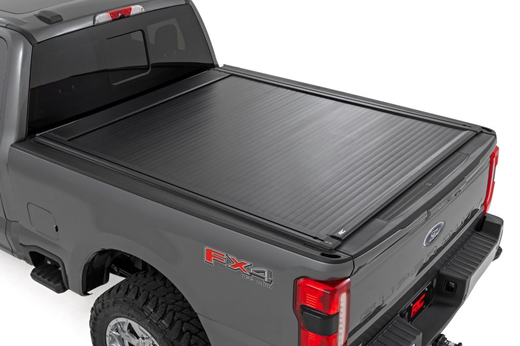 Rough Country Powered Retractable Bed Cover 6’10” Bed Ford F-250/F-350 Super Duty (17-26)