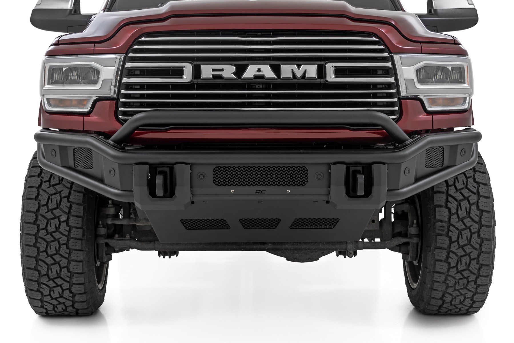 Rough Country Front Bumper Tubular Ram 2500/3500 2WD/4WD (2019-2026)