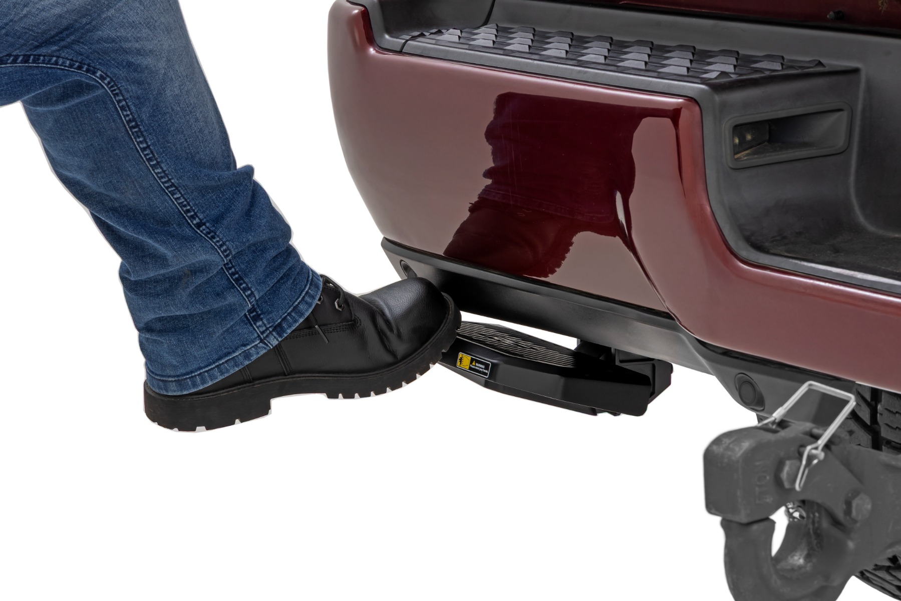 Rough Country Retractable Bed Step Manual Pull Ram 2500/3500 2WD/4WD (2019-2026)