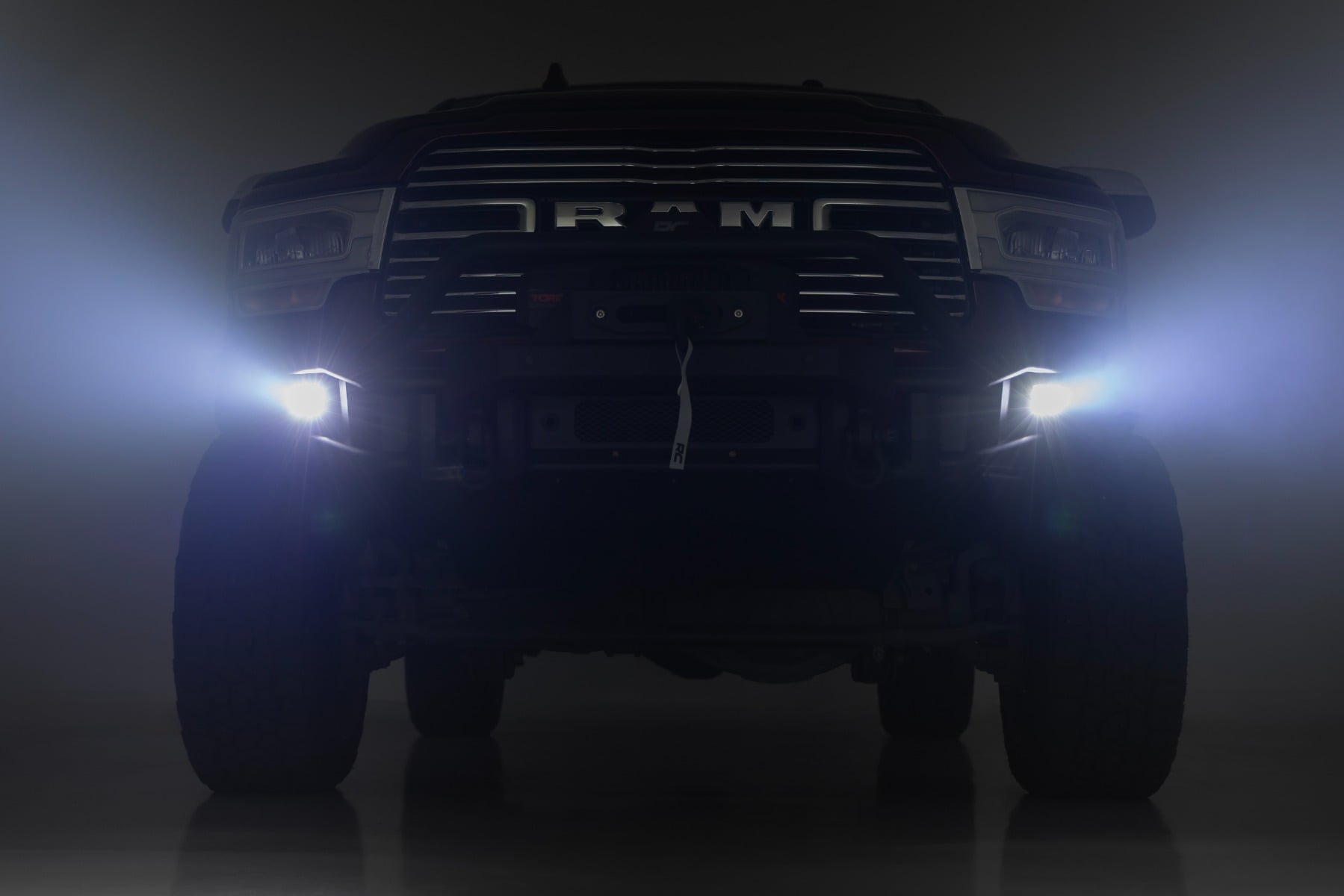 Rough Country Front Bumper Tubular Ram 2500/3500 2WD/4WD (2019-2026)