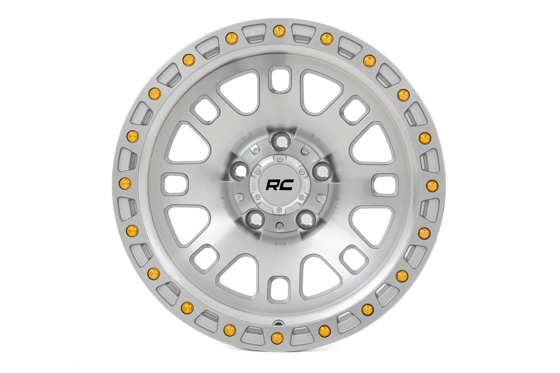 Rough Country 82 Series Wheel One-Piece Full Machined 15x8 5x4.5 -19mm