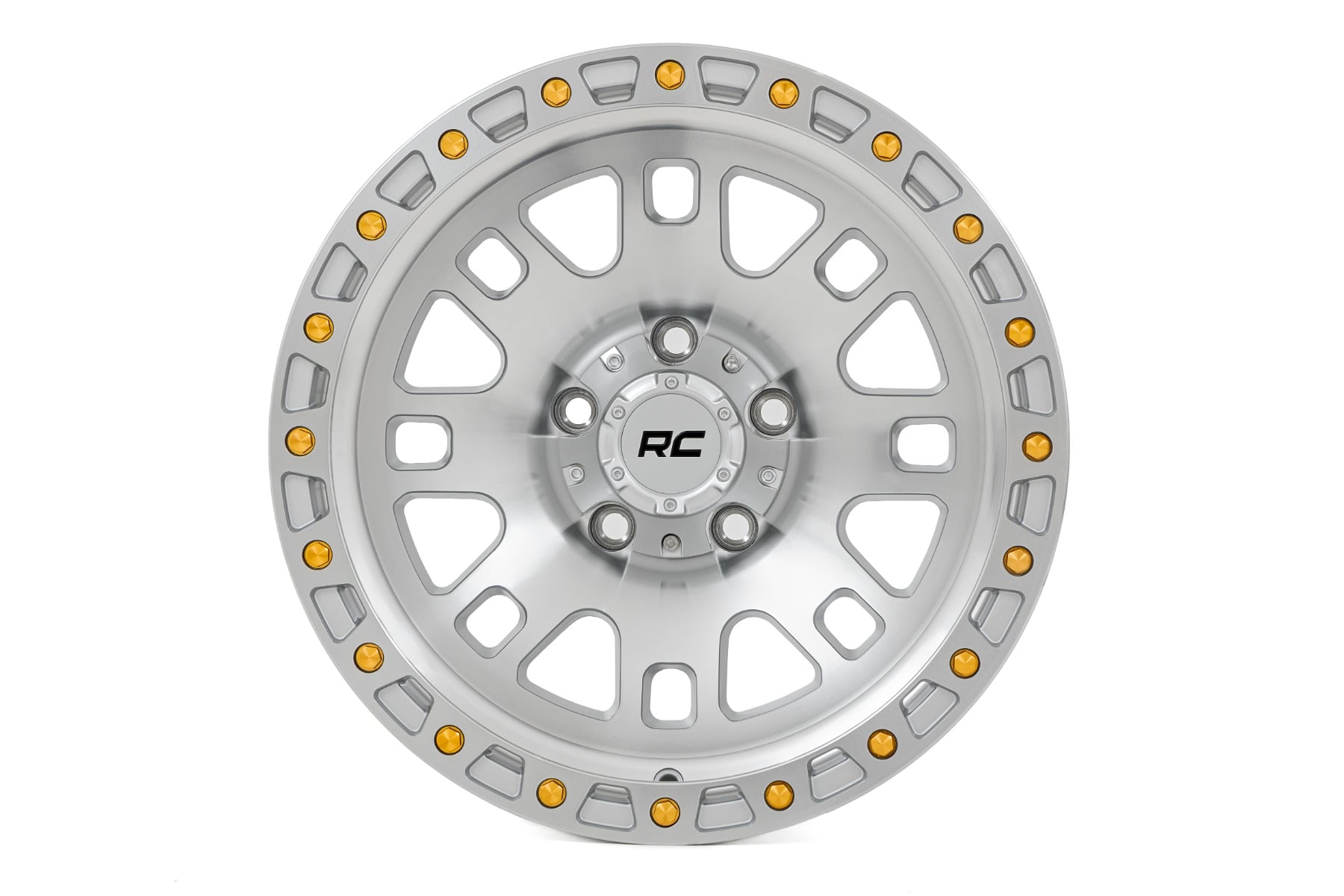 Rough Country 82 Series Wheel One-Piece Full Machined 17x9 5x4.5 -12mm