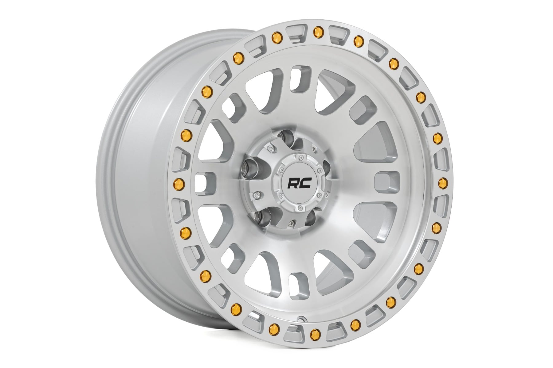 Rough Country 82 Series Wheel One-Piece Full Machined 17x9 5x4.5 -12mm
