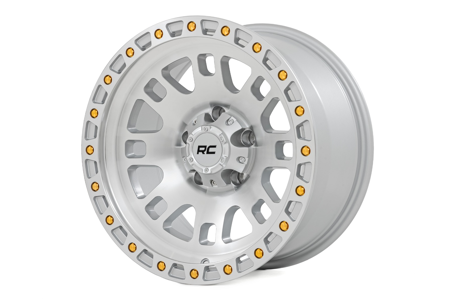 Rough Country 82 Series Wheel One-Piece Full Machined 17x9 5x5 -12mm