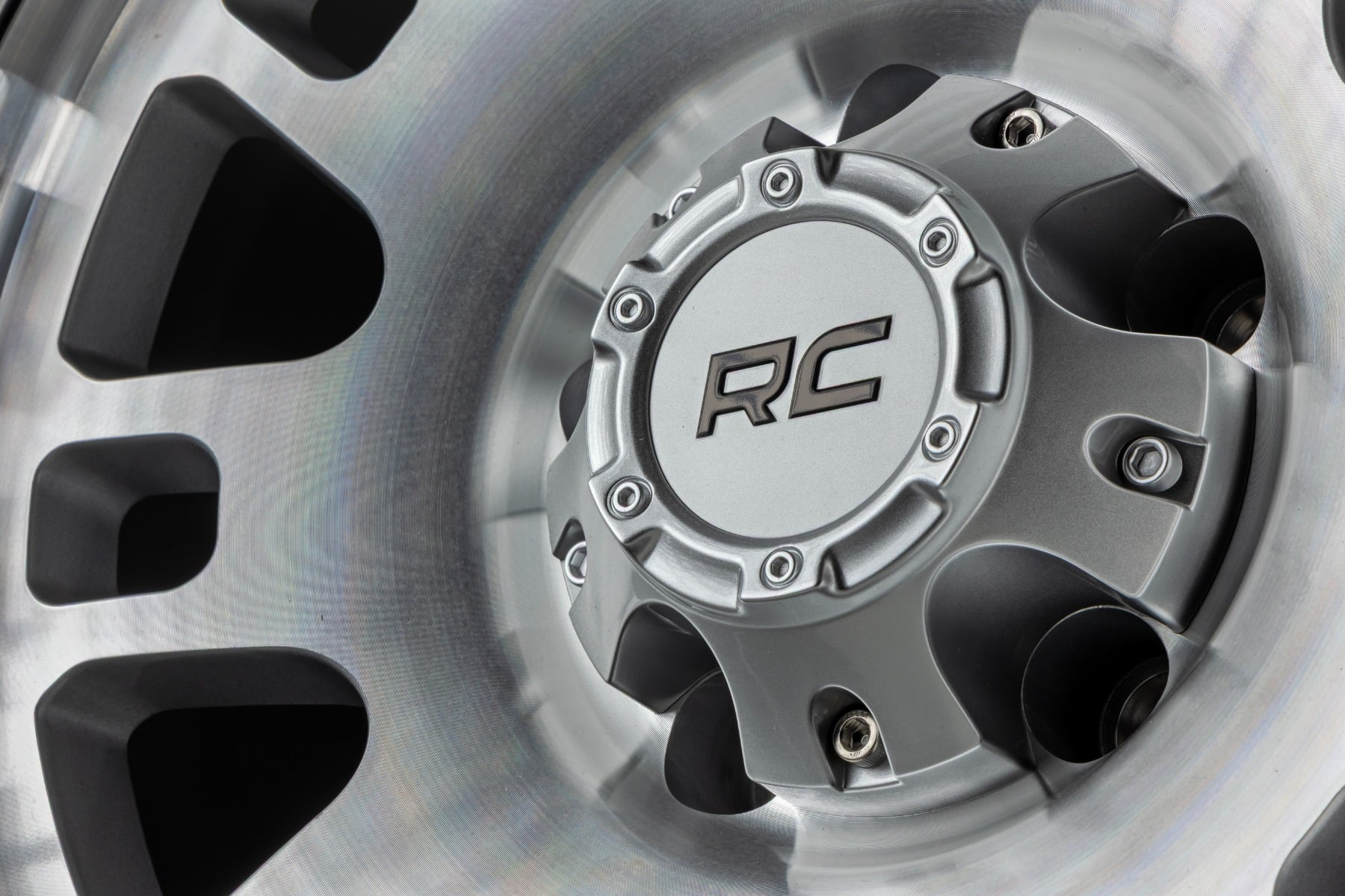 Rough Country 82 Series Wheel One-Piece Full Machined 17x9 5x5 -12mm