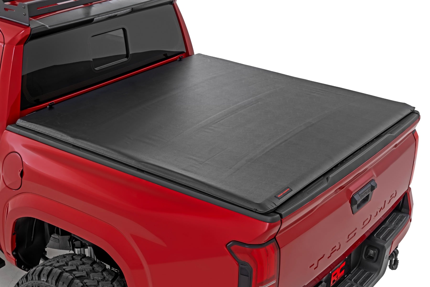 Rough Country Soft Roll Up Bed Cover 5β² Bed Toyota Tacoma 2WD/4WD (2024-2026)