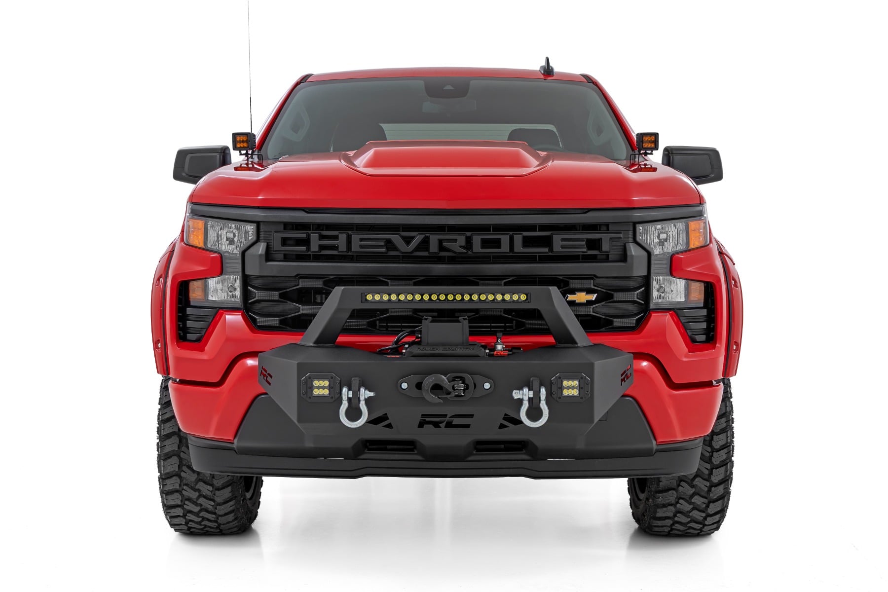Rough Country EXO Winch Mount Kit Chevy Silverado 1500 2WD/4WD (2022-2026)