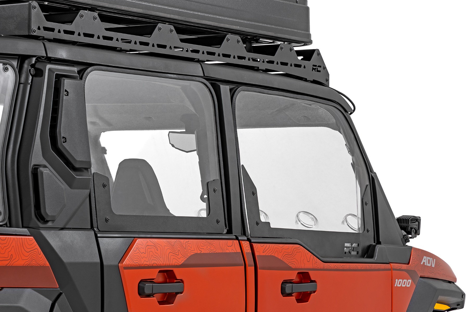Rough Country Side Windows Scratch Resistant Polaris Xpedition ADV 5