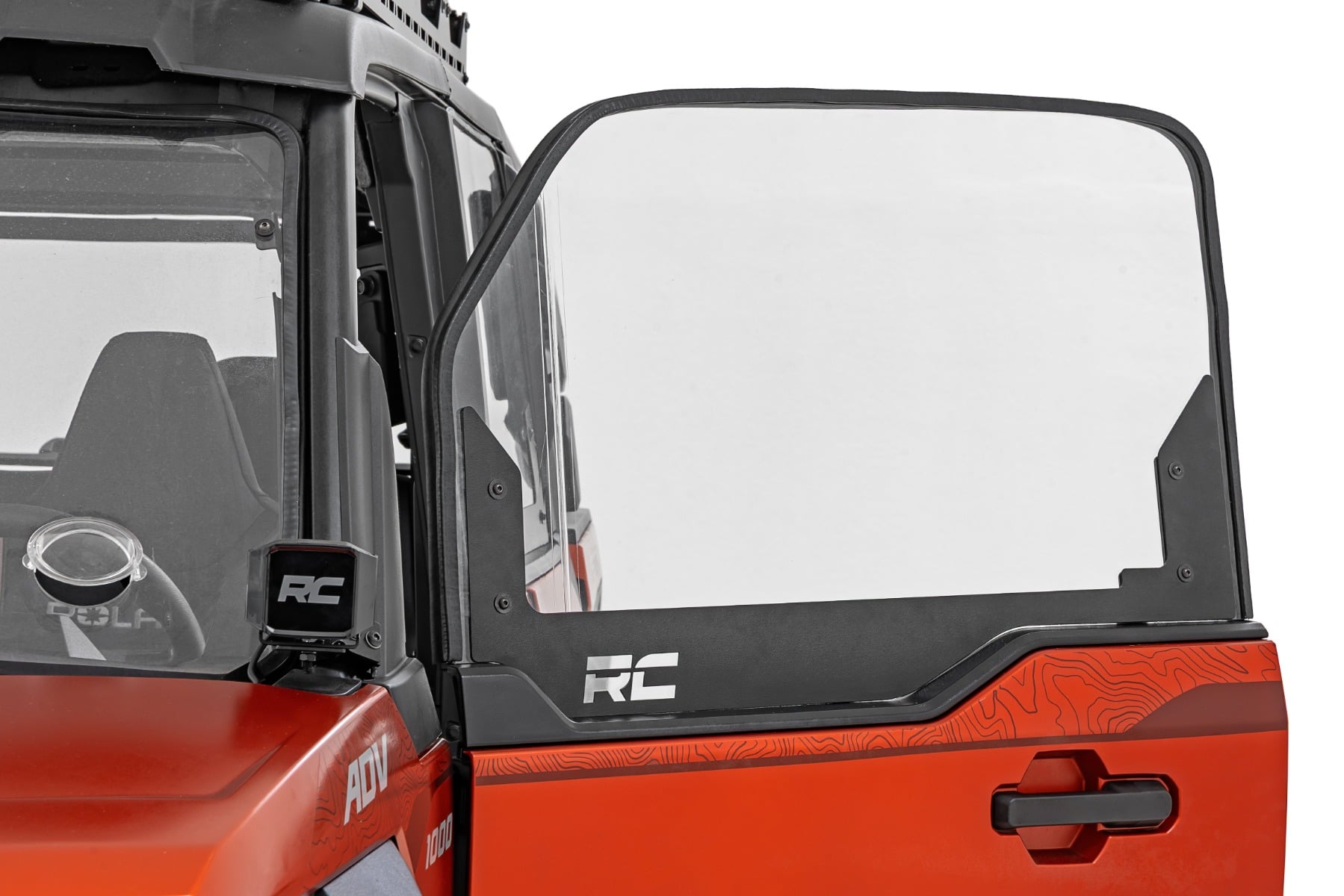 Rough Country Side Windows Scratch Resistant Polaris Xpedition ADV 5