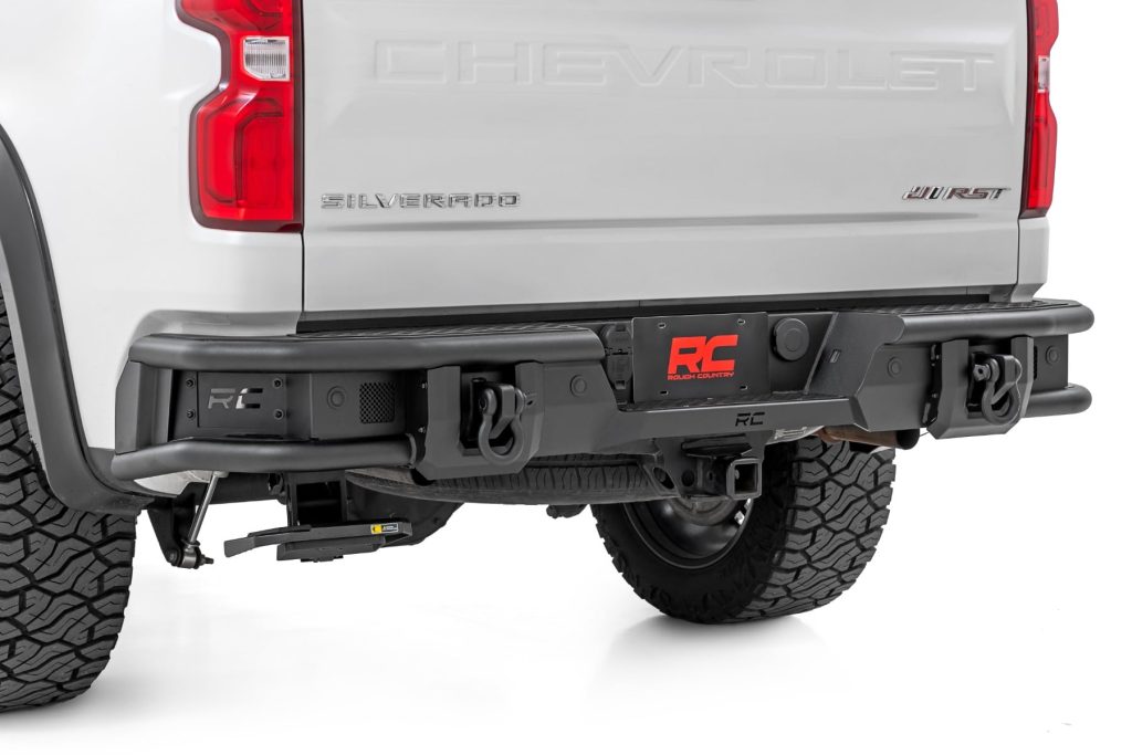 Rough Country Rear Bumper Tubular Chevy Silverado 1500 2WD/4WD (2019-2026)