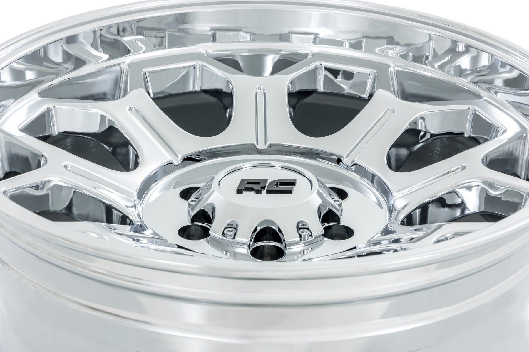 Rough Country 77 Series Wheel One-Piece Chrome 22x12 6x5.5 -44mm