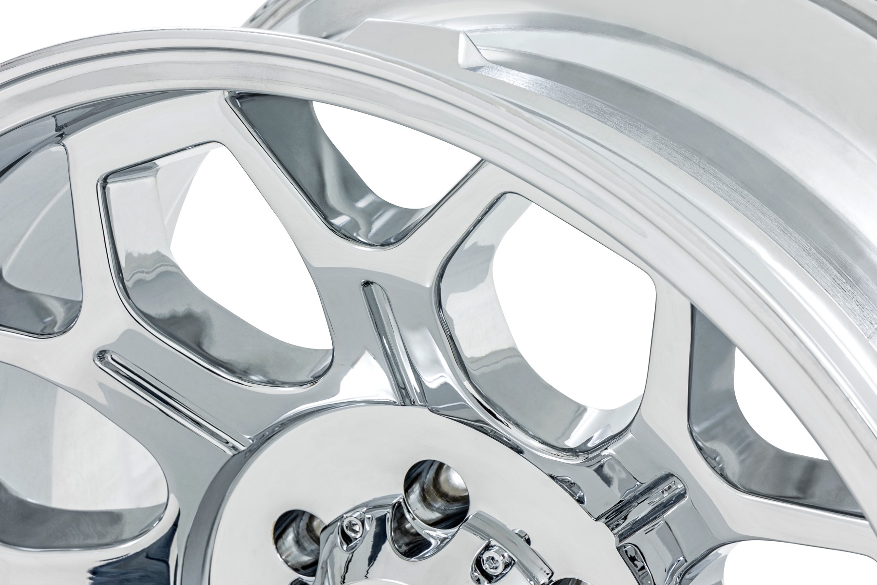 Rough Country 77 Series Wheel One-Piece Chrome 20x9 6x5.5 -12mm