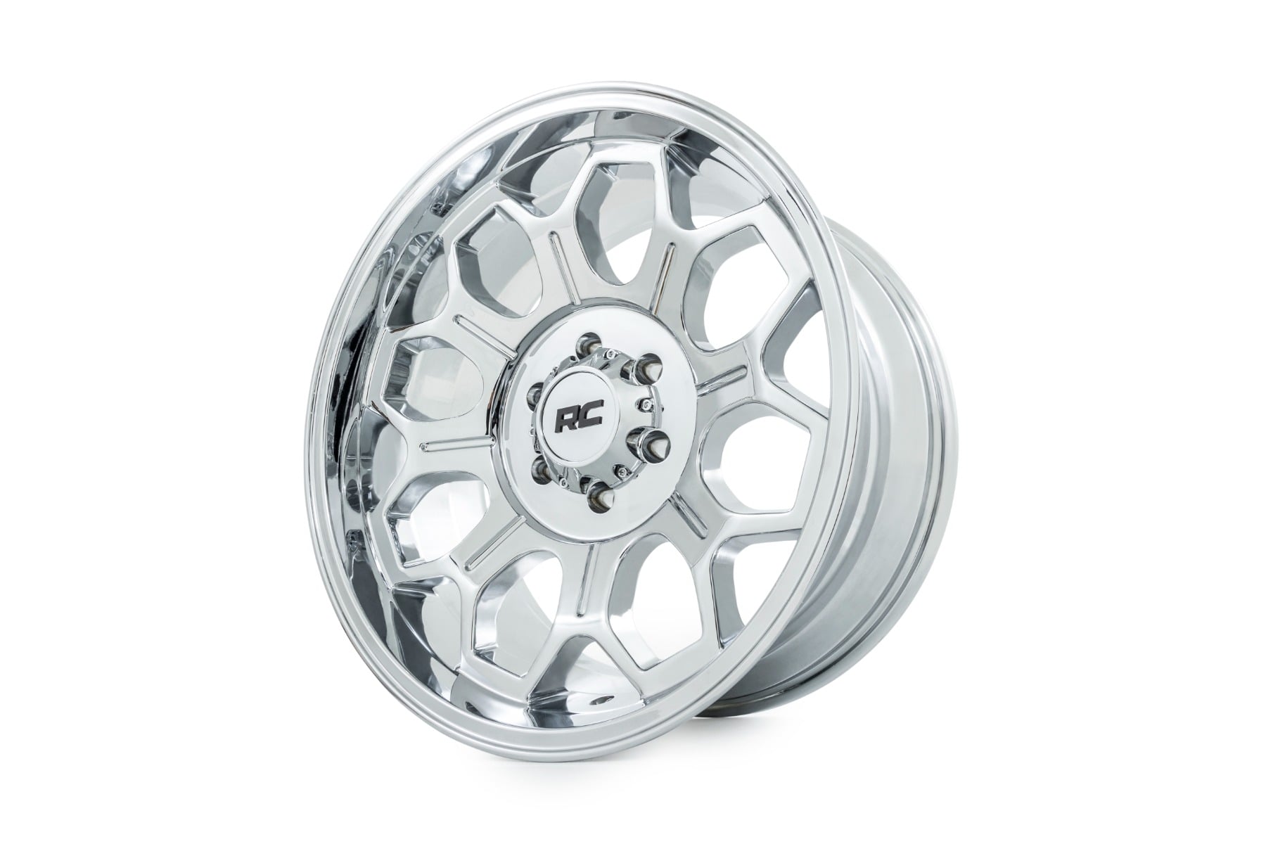 Rough Country 77 Series Wheel One-Piece Chrome 22x12 6x5.5 -44mm