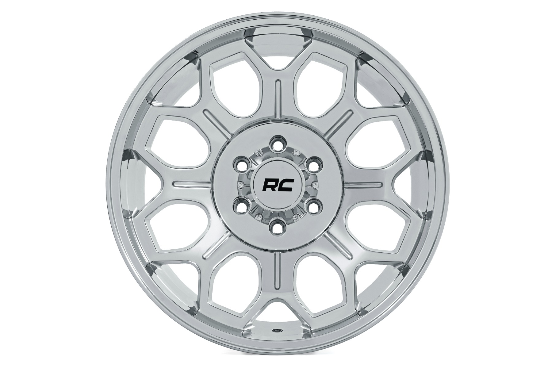 Rough Country 77 Series Wheel One-Piece Chrome 20x9 6x5.5 -12mm