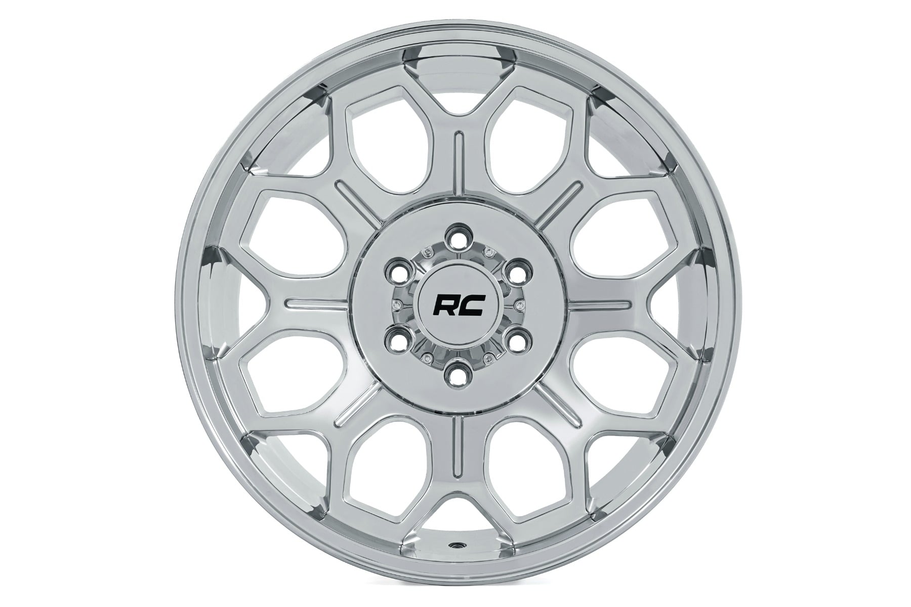 Rough Country 77 Series Wheel One-Piece Chrome 22x12 6x5.5 -44mm