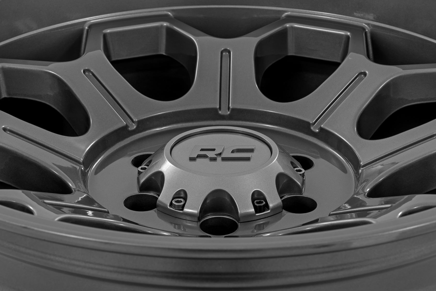 Rough Country 77 Series Wheel One-Piece Gunmetal Gray 20x9 6x5.5 +18mm