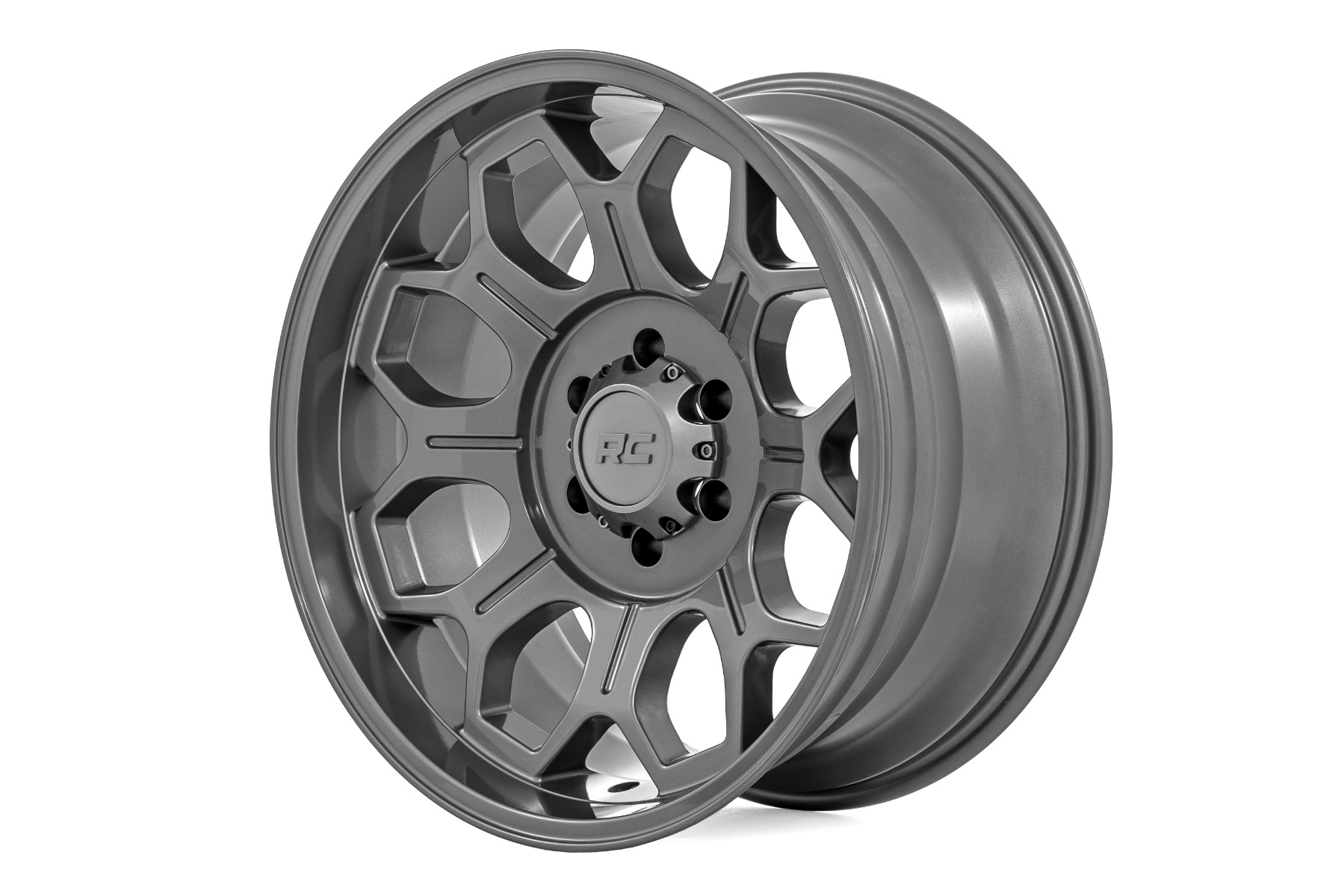 Rough Country 77 Series Wheel One-Piece Gunmetal Gray 20x9 6x5.5 +18mm