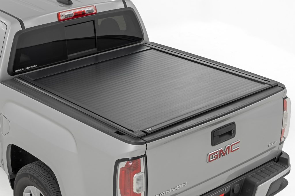 Rough Country Powered Retractable Bed Cover 5β² Bed Chevy/GMC Canyon/Colorado (15-26)