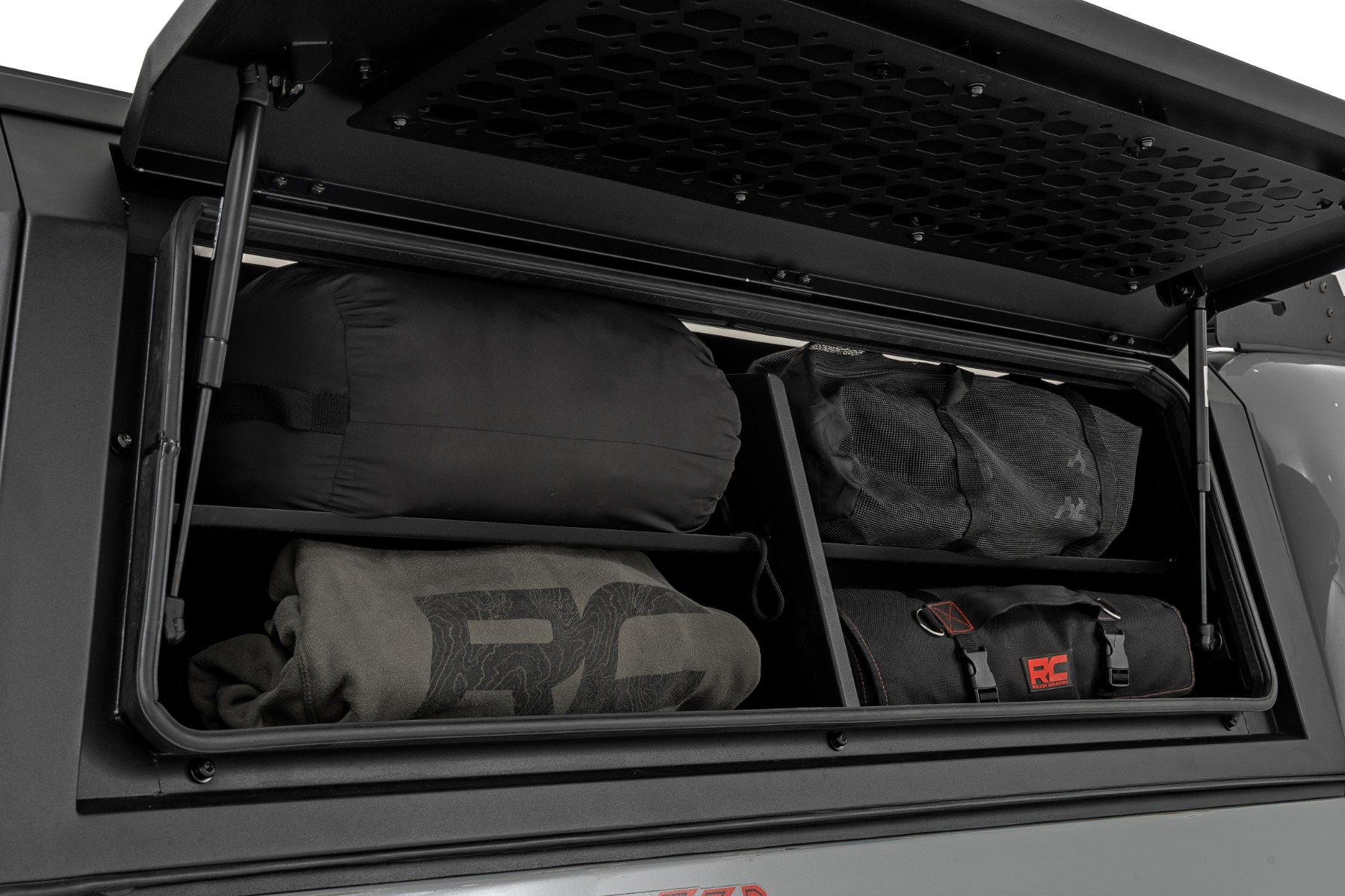 Rough Country Bed Cap Side Shelf Storage Bin Passengers Side Toyota Tacoma (16-23)