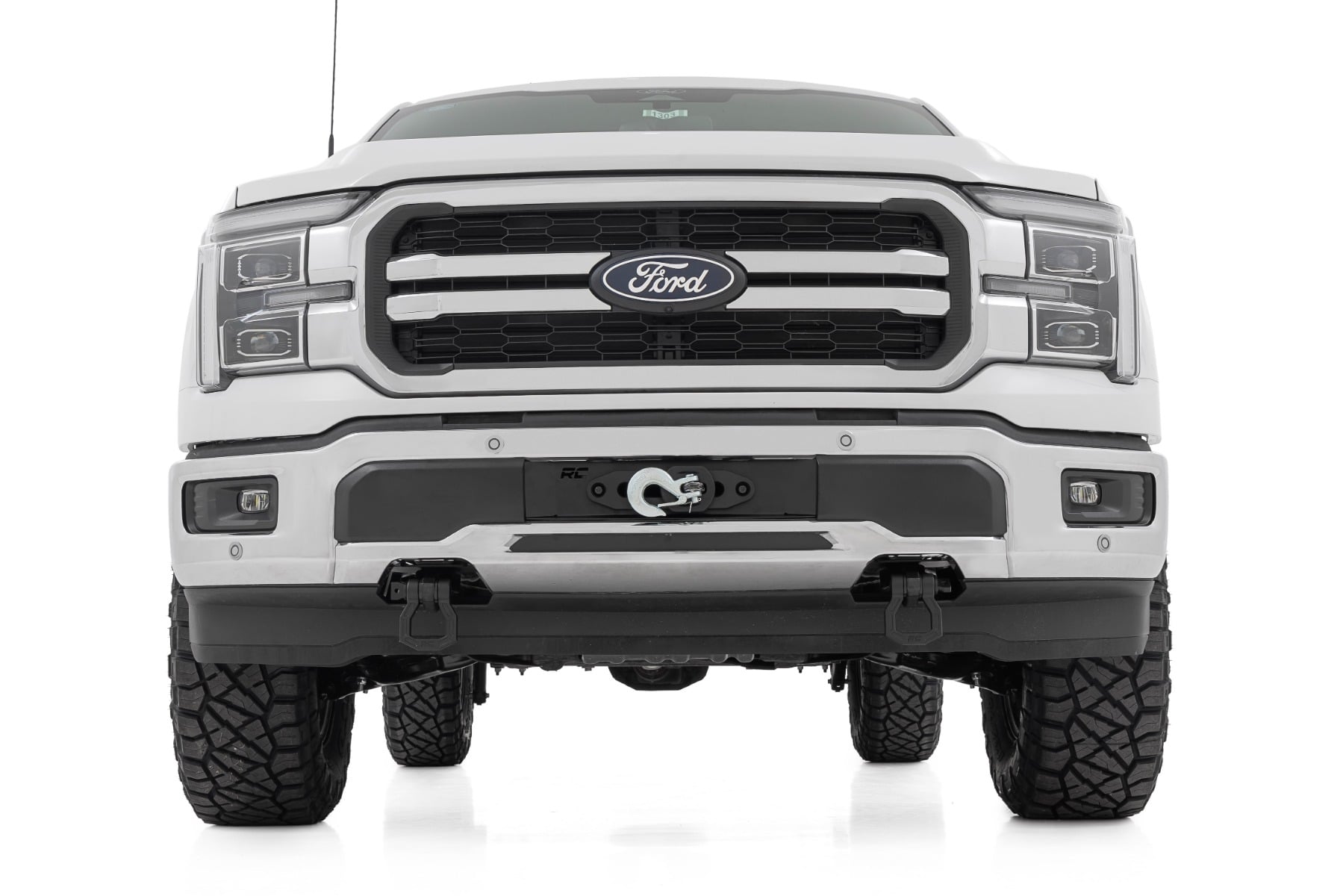 Rough Country Hidden Winch Mount V8 Only Ford F-150 4WD (2021-2026)