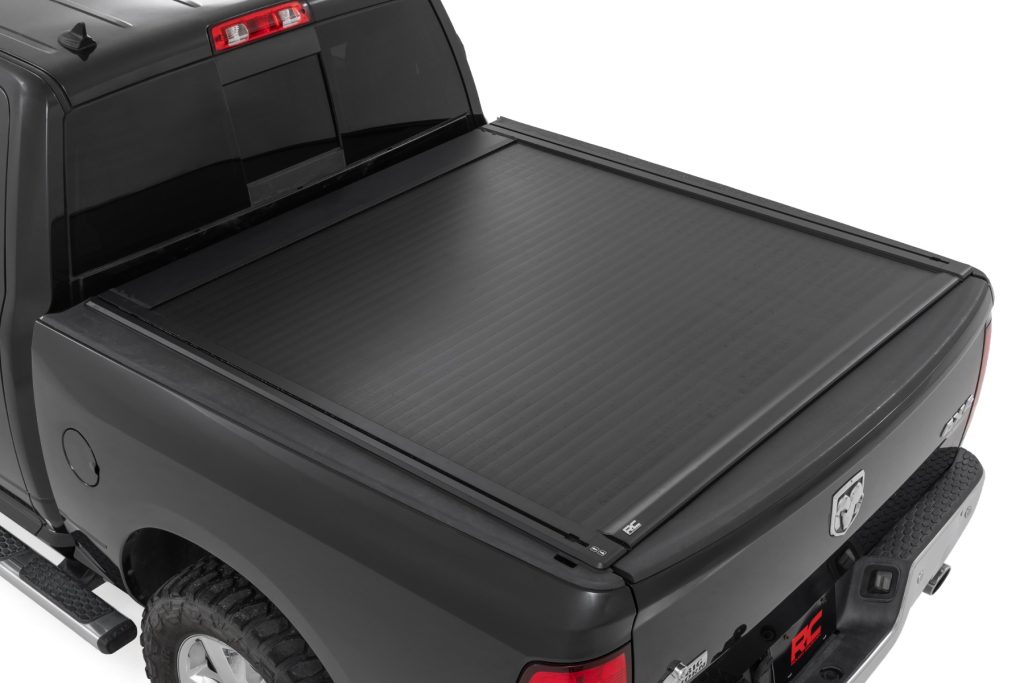 Rough Country Powered Retractable Bed Cover 5’7″ Bed Ram 1500 2WD/4WD (2009-2018 & Classic)