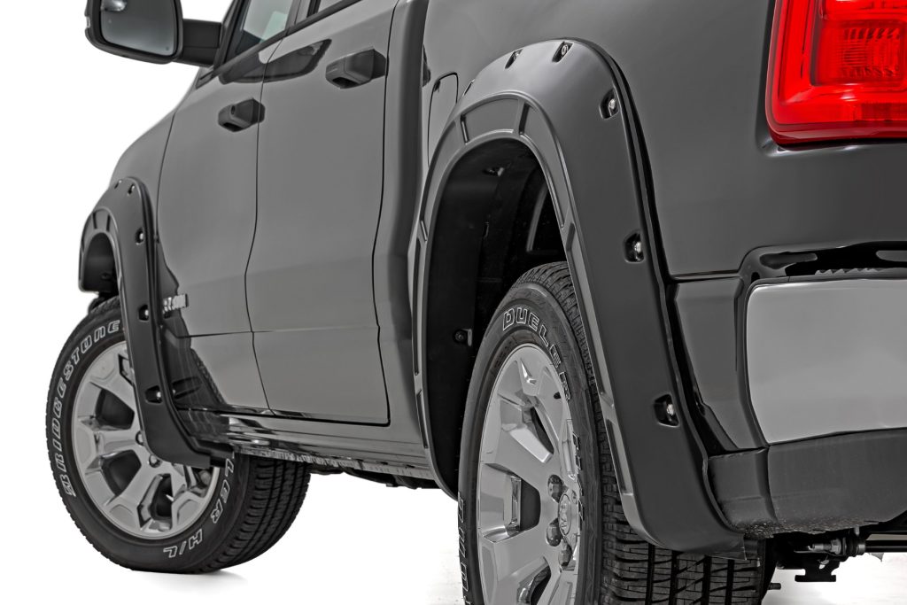 Rough Country Defender Fender Flares PSE Silver Zynith Ram 1500 2WD/4WD (2025-2026)