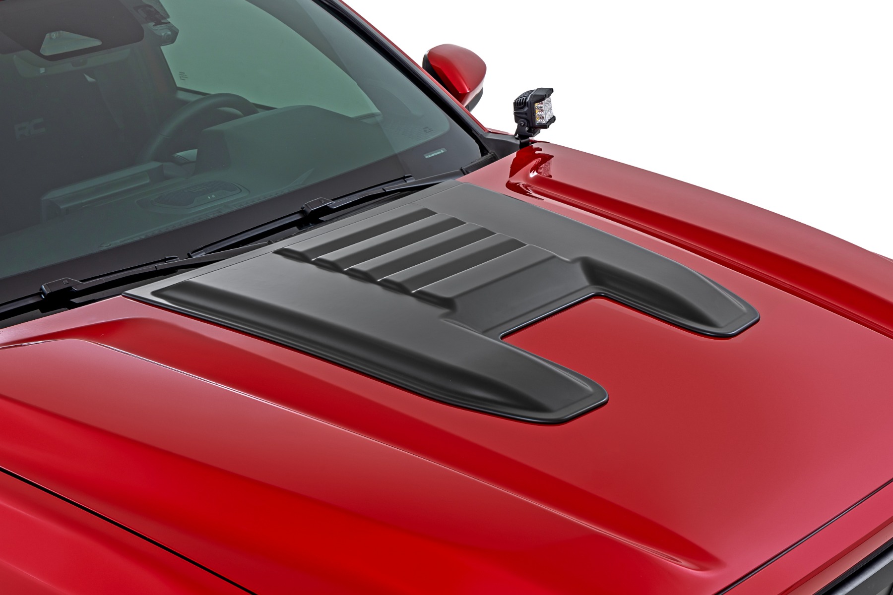 Rough Country Hood Scoop 8W7 Blue Crush Toyota 4Runner (25-26)/Tacoma (24-26)